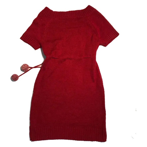 🛑 SOLD! Grane Holiday pompom winter sweater dress - Picture 6 of 8